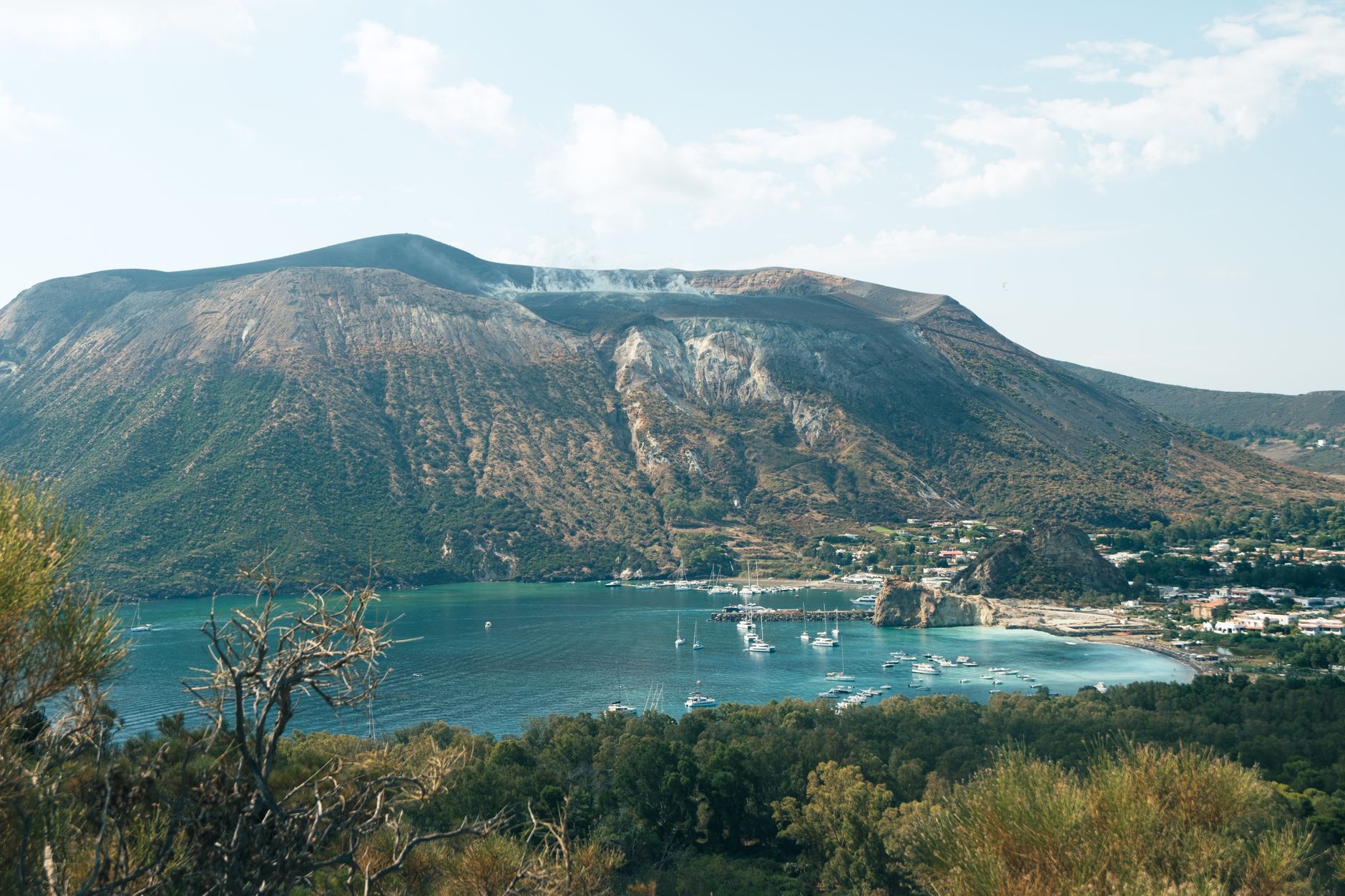 Les îles Éoliennes au large de la Sicile