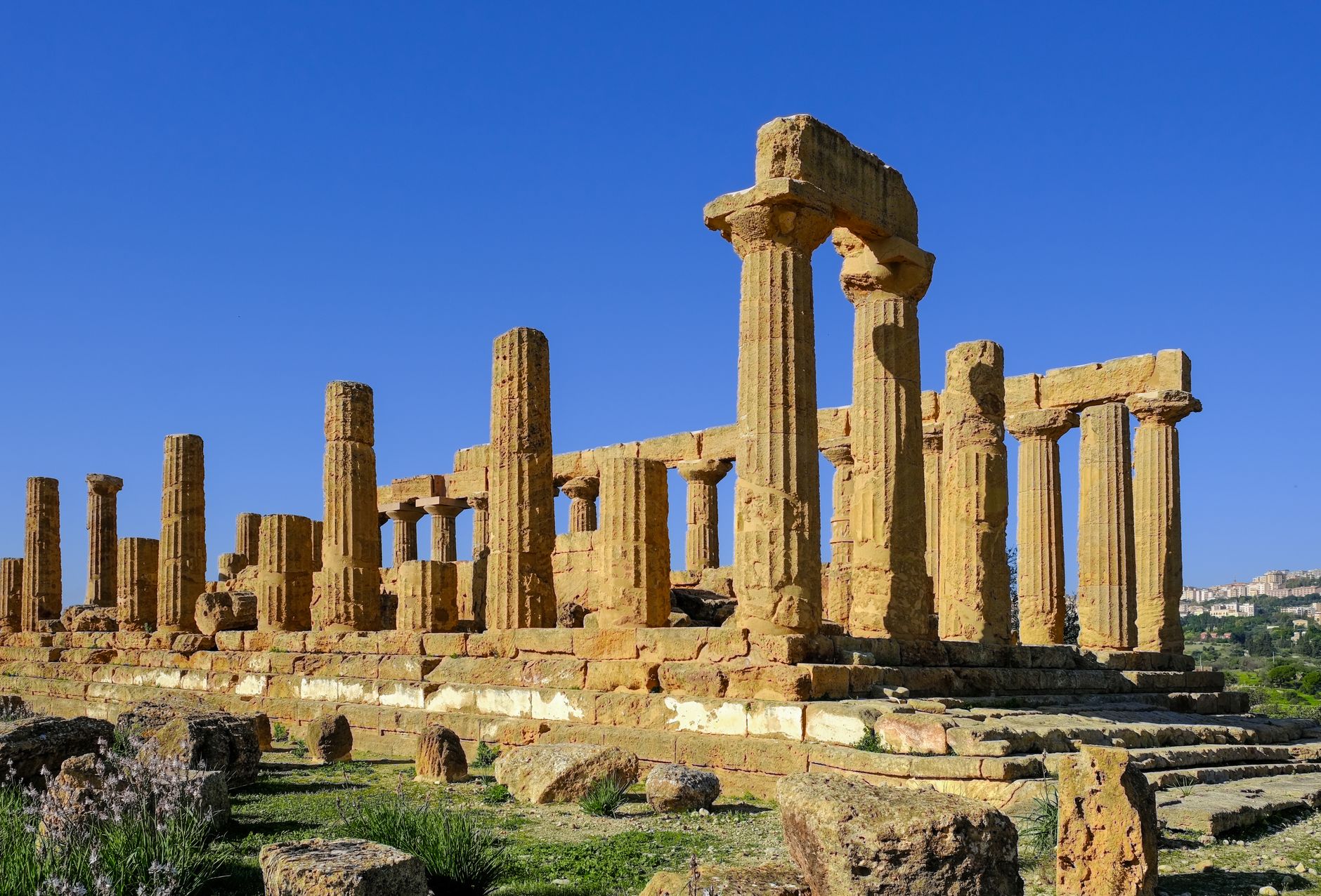 Vallée des Temples d'Agrigente en Sicile
