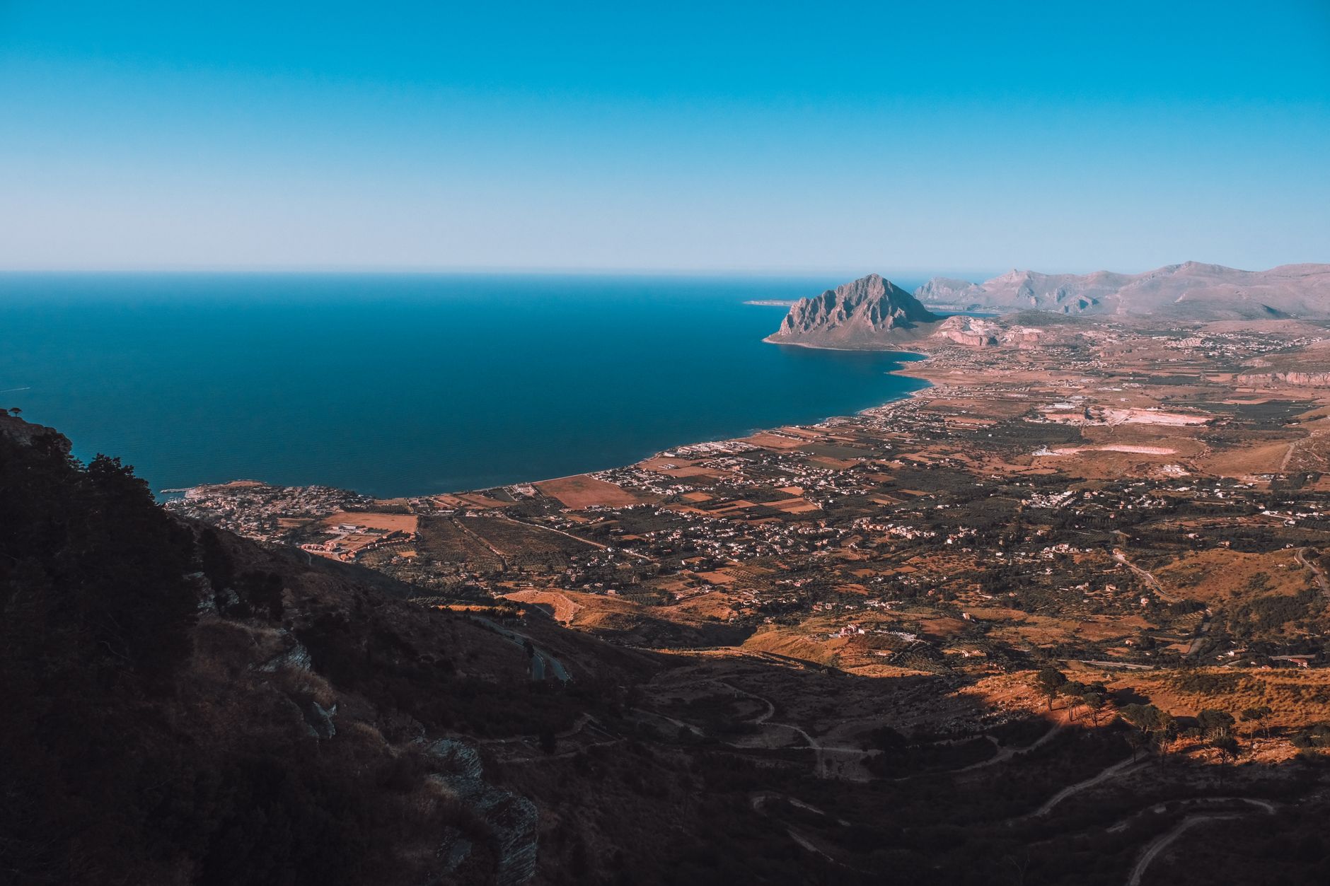Côte du golfe de Custonaci, près de Trapani